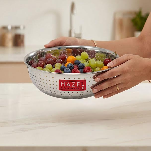 Stainless Steel Multipurpose Food Strainer, 27cm