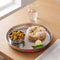 Stainless Steel Dinner Plate, 23 cm