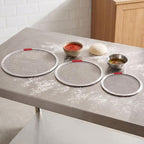 Aluminium Pizza Mesh Tray Set (Round), 8, 10, 12 Inch