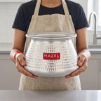 Aluminium Hammered Handi with Lid, 5 L, 23cm