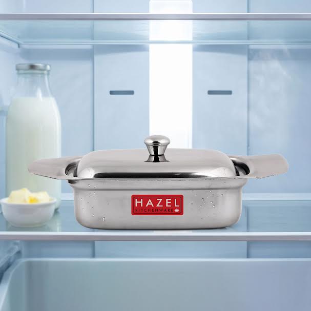 Stainless Steel Butter Box, Butter Dish with Lid for Storage, 500g Butter Capacity