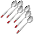 Stainless Steel Spoon Set of 6, 16 cm Dining & Kitchen Spoons