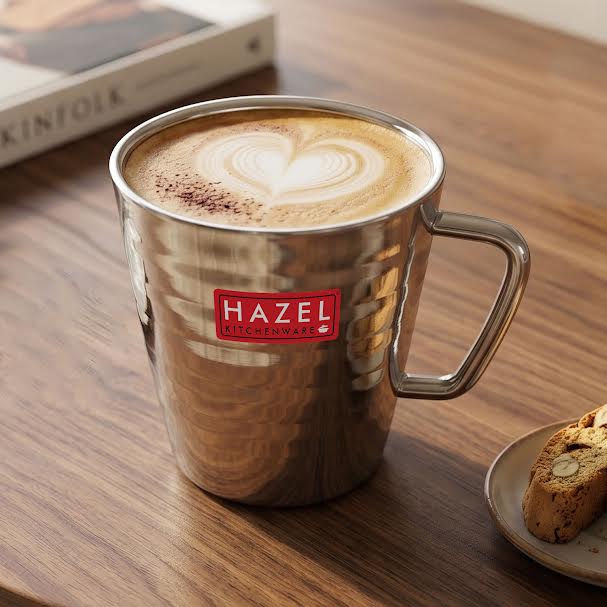 Stainless Steel Classic Coffee Cup, 300 ML