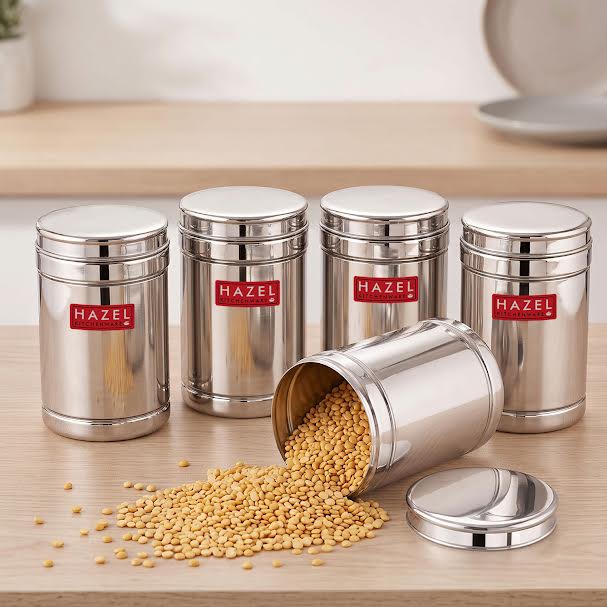 Stainless Steel Airtight Kitchen Storage Containers