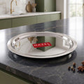 Stainless Steel Lid Tope Cover, 22.5 cm