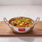 Stainless Steel Hammered Deep Kadai, 1350 ML, 20.5cm