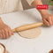Wooden Belan Rolling Pin, Roti & Chapati Dough Roller, 35 cm