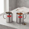 Stainless Steel  Coffee Cup Mug Set of 2, 300ML