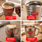 Stainless Steel Classic Coffee Cup, 300 ML