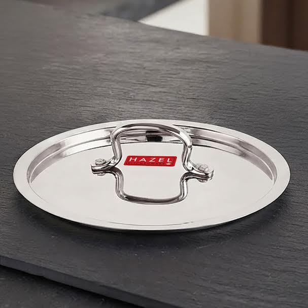 Stainless Steel Lid with Handle for Pots & Pans, Durable Kitchen Cover