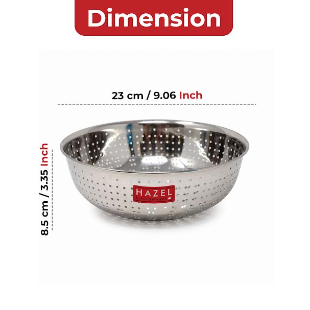 Stainless Steel  Vegetable Strainer, 23cm