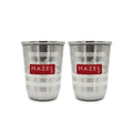 Stainless Steel Drinking Glass, Multi Purpose Glaases, 250ml, Set of 2