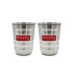 Stainless Steel Drinking Glass, Multi Purpose Glaases, 250ml, Set of 2