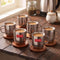 Plain Stainless Cute Coffee Mug Set of 6, 300ML (Each)