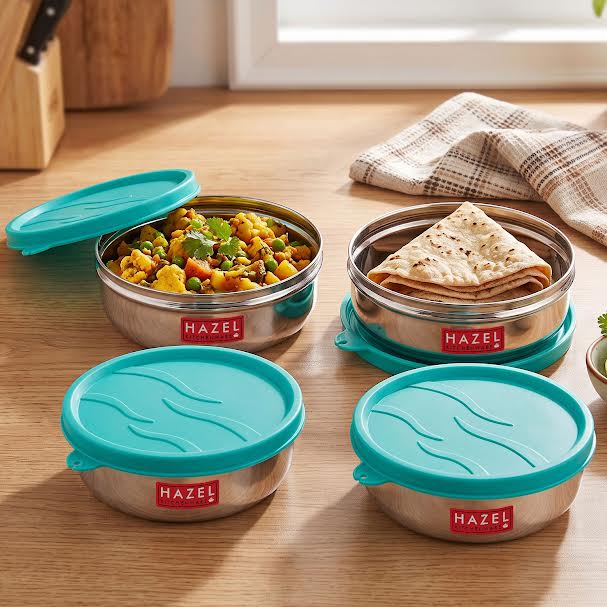 Leak Proof & Airtight Containers, 300 ML (Set of 4)