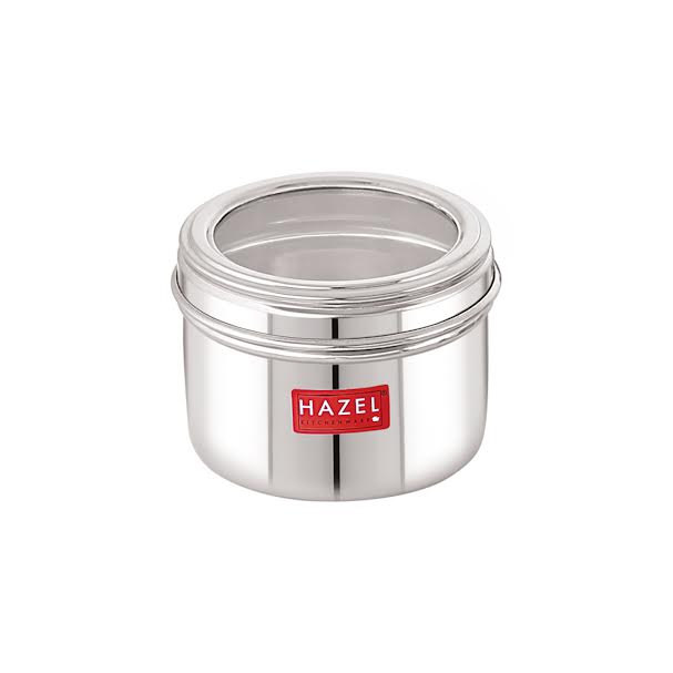 Stainless Steel Airtight Masala, Spice Container Set for Kitchen Storage