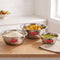Stainless Steel Mixing Bowl Set of 3, 2100, 2730, 3300 ML