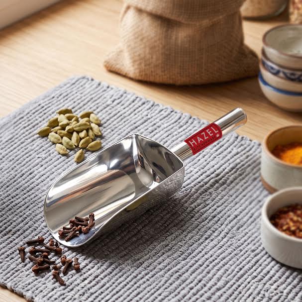 Stainless Steel Scoop Spoon For Grocery Shop, Extra Small