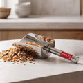 Stainless Steel Scoop Spoon For Grocery Shop, Medium