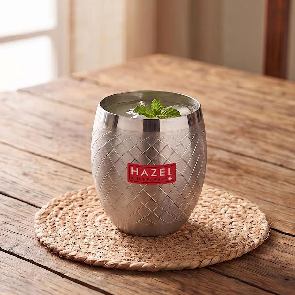 Stainless Steel Glass Set for Water & Juice