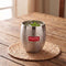 Stainless Steel Drinking Glass Matt Finish, 260ml