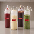 Transparent Sauce Squeeze Bottle – 760 ML (Set of 4)