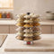 Stainless Steel Idli Plate Stand,  6-Rack Plates, 30 Idlis