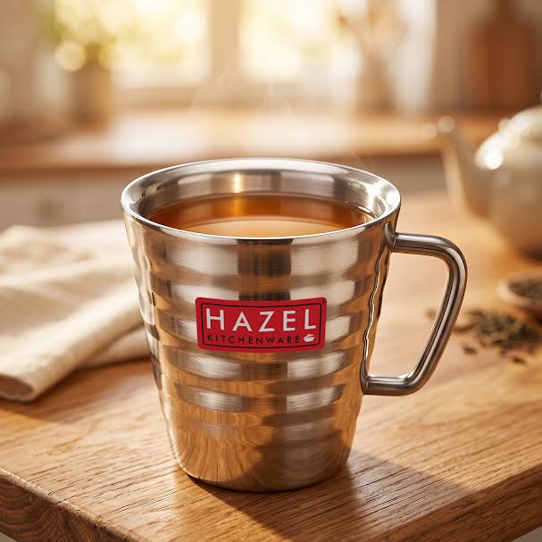 Stainless Steel Classic Coffee Cup, 300 ML