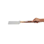 Stainless Steel Pizza Lifter – Wooden Handle, 46.5cm
