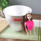 Aluminium Doll Frock Cake Mould