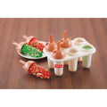 Reusable Plastic Kulfi Mould Set – 6 Pieces