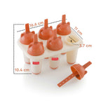 Reusable Plastic Kulfi Mould Set – 6 Pieces