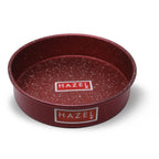 Aluminium Non Stick Round Cake Mould –  Red, 1700ML