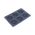 Aluminium Non Stick Muffin Tray - 6 cavity