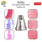 Cake Nozzle – N15 Ruffles Shape