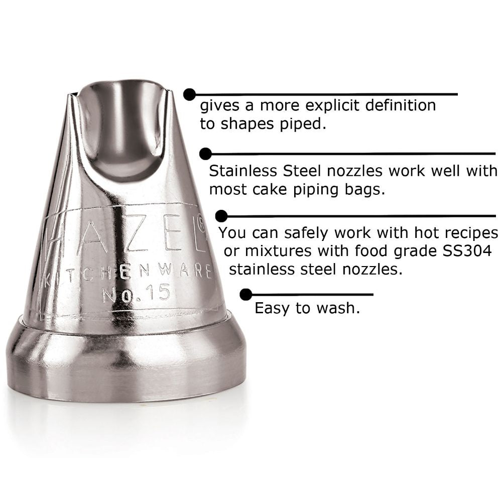 Cake Nozzle – N15 Ruffles Shape