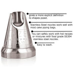 Cake Nozzle – N15 Ruffles Shape