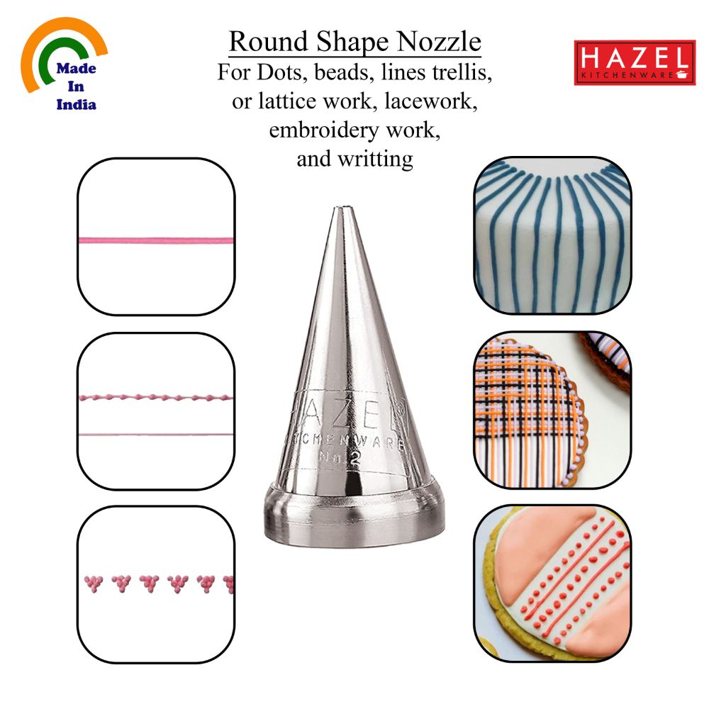 Cake Nozzle – N2 Round Shape