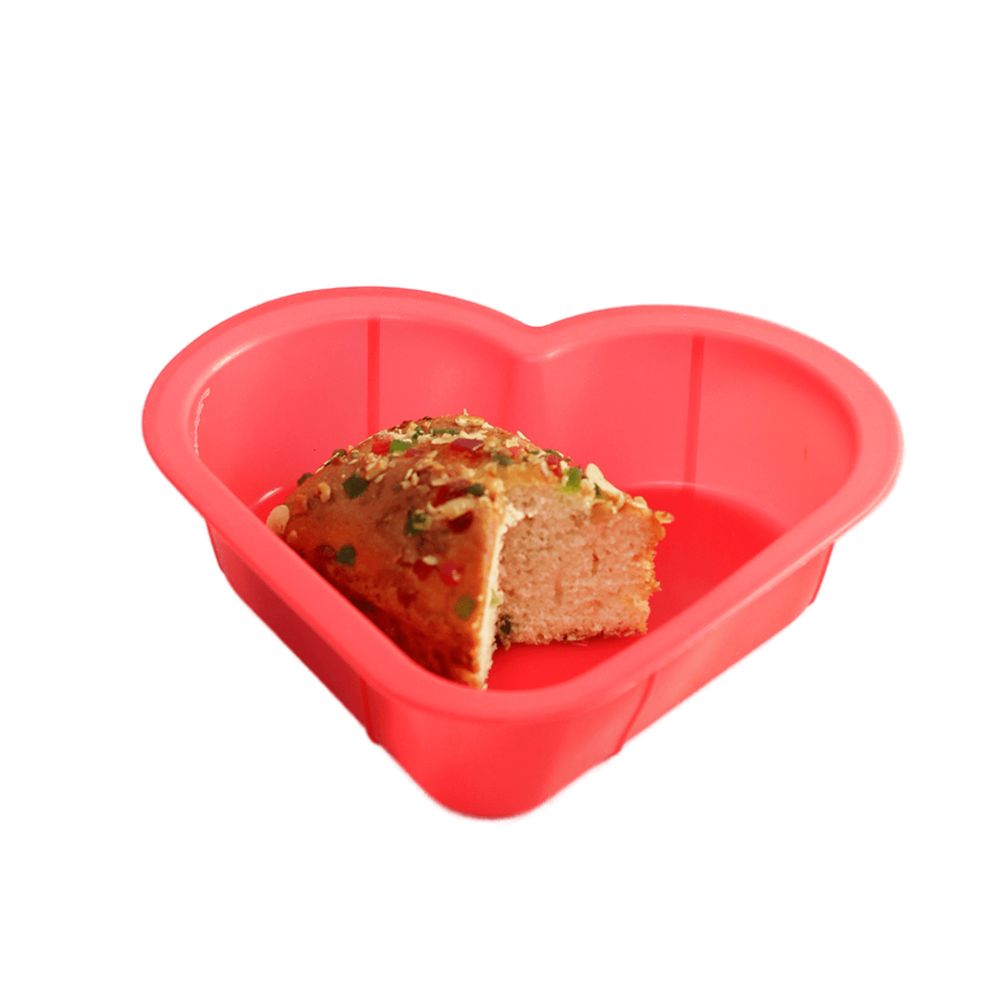 Small Silicone Heart Shape Cake Mould, 19cm