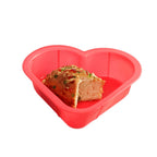 Small Silicone Heart Shape Cake Mould, 19cm
