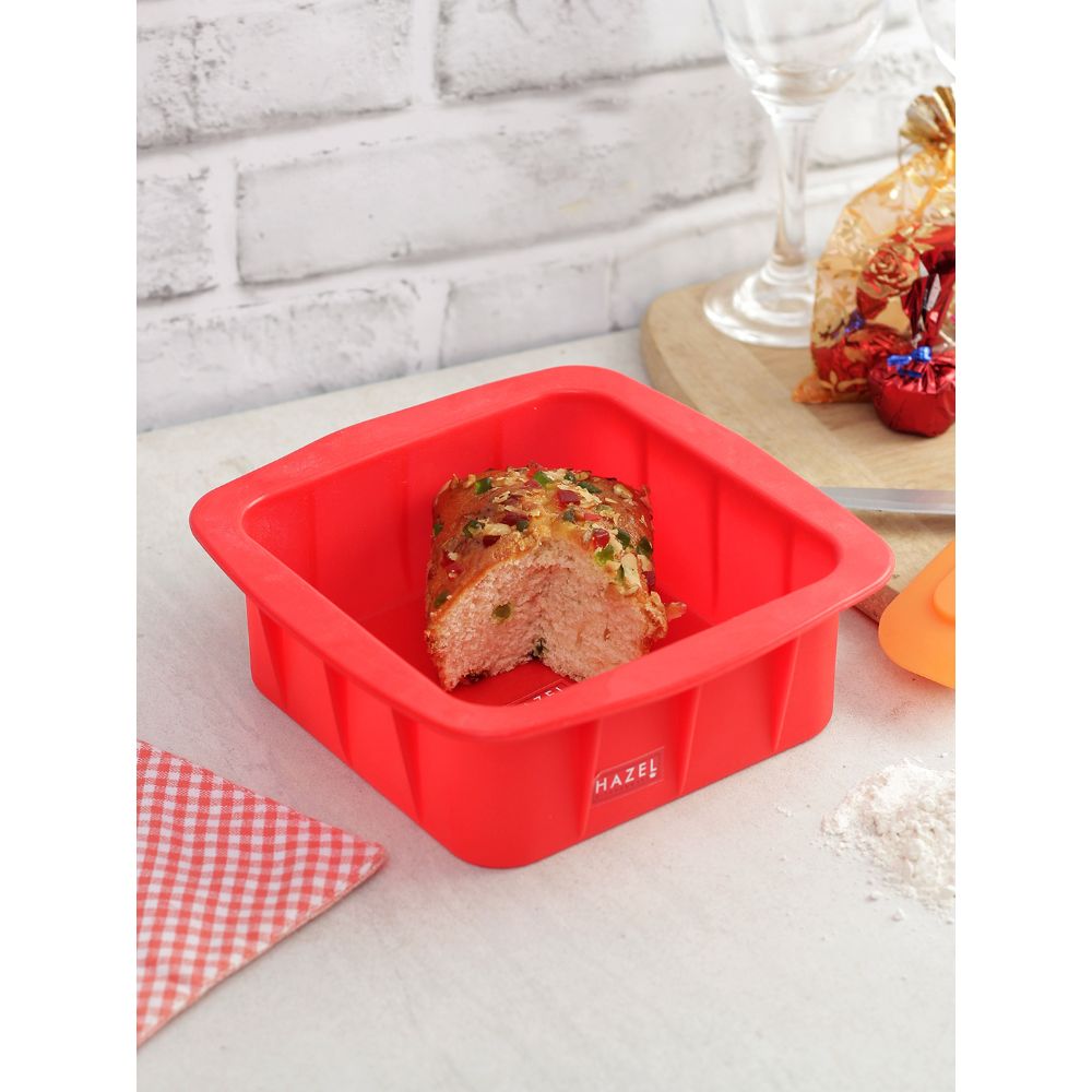 Small Silicone Square Cake Mould, 15cm