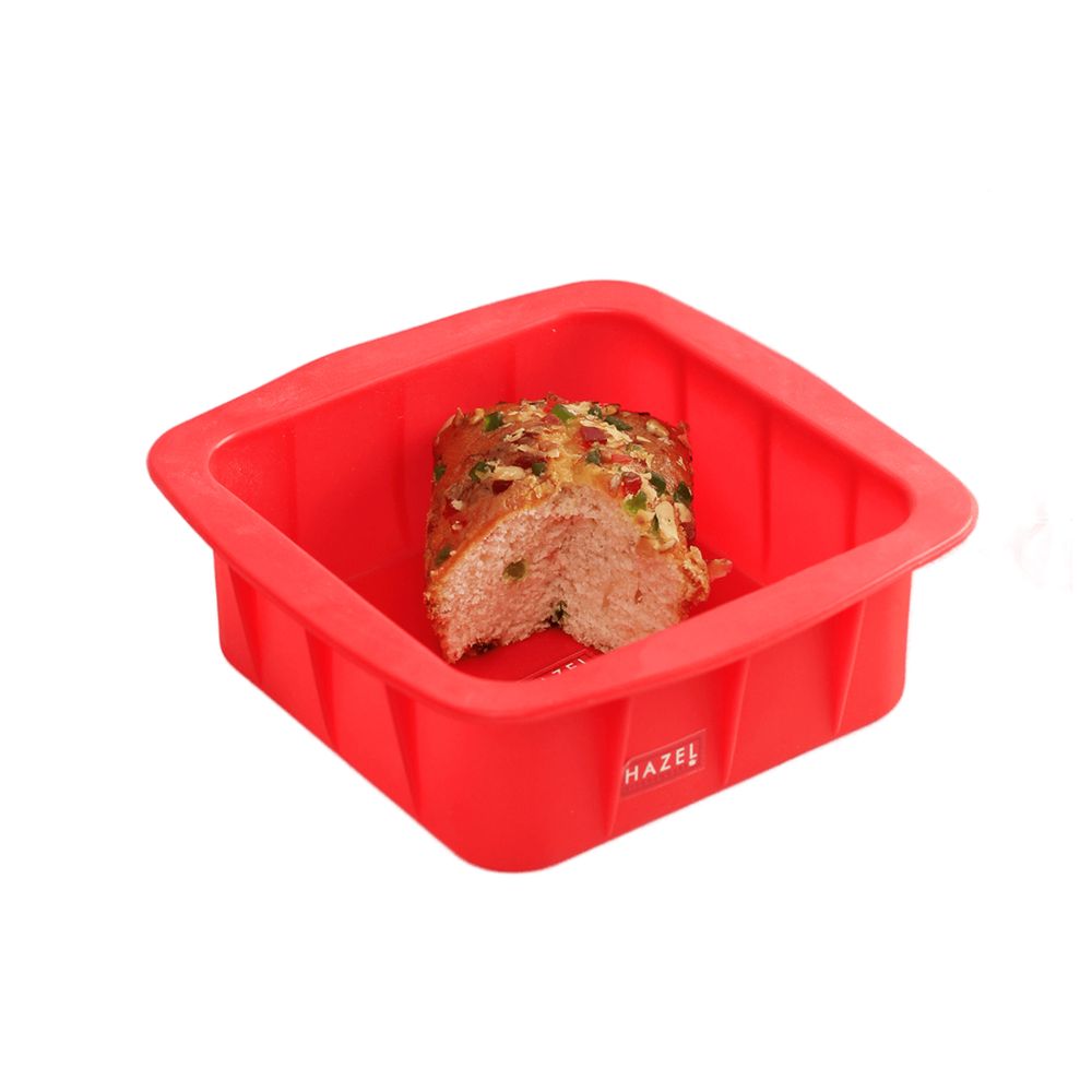 Small Silicone Square Cake Mould, 15cm