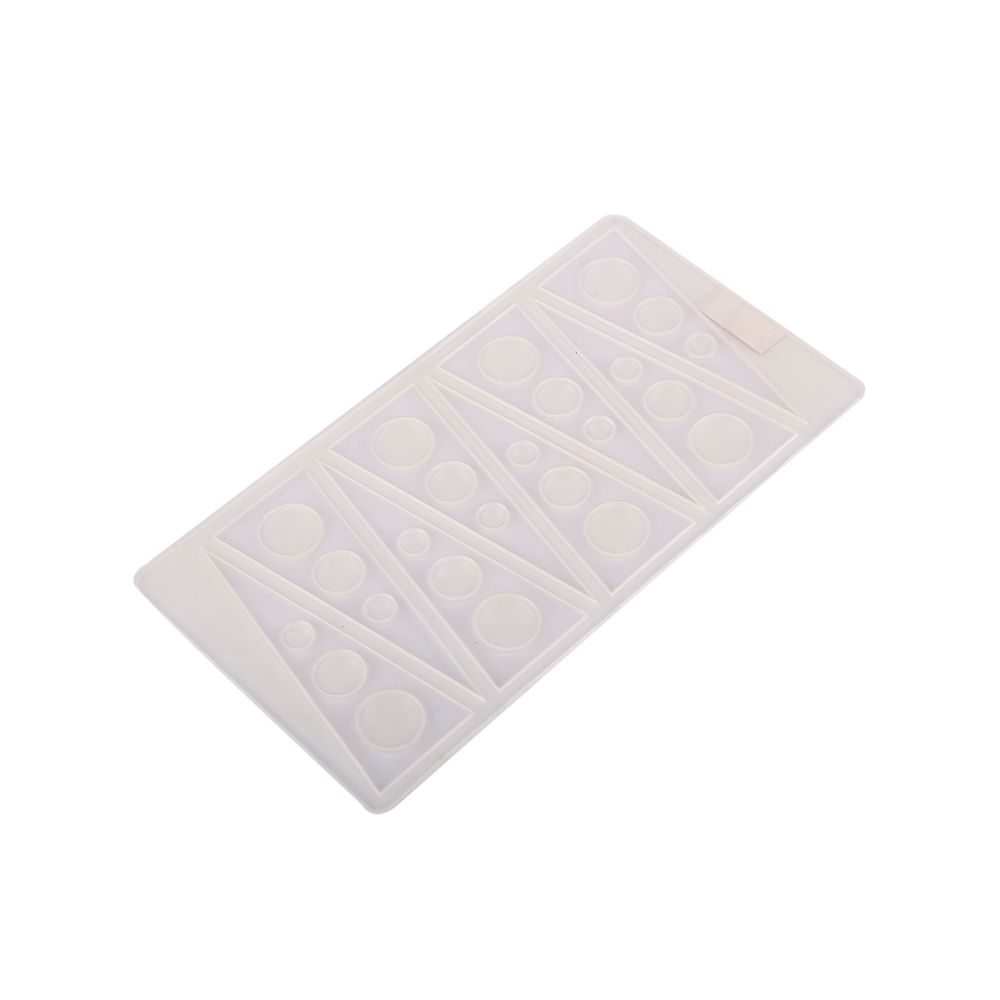 Silicone Cake Decoration Mold Triangle – 8 Cavity