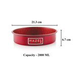 Non-Stick Aluminium Cake Mould - 8 Inch | Round Baking Tin