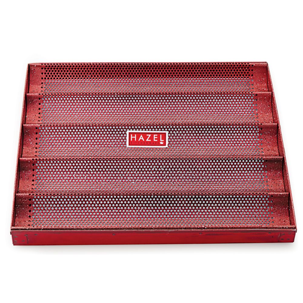 French Bread Tray– 16x15 Inch, Red