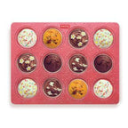 HAZEL Aluminium Non Stick Muffin Tray – 12 Cups (Red)