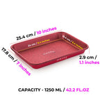 Non Stick  Baking Tray – Red
