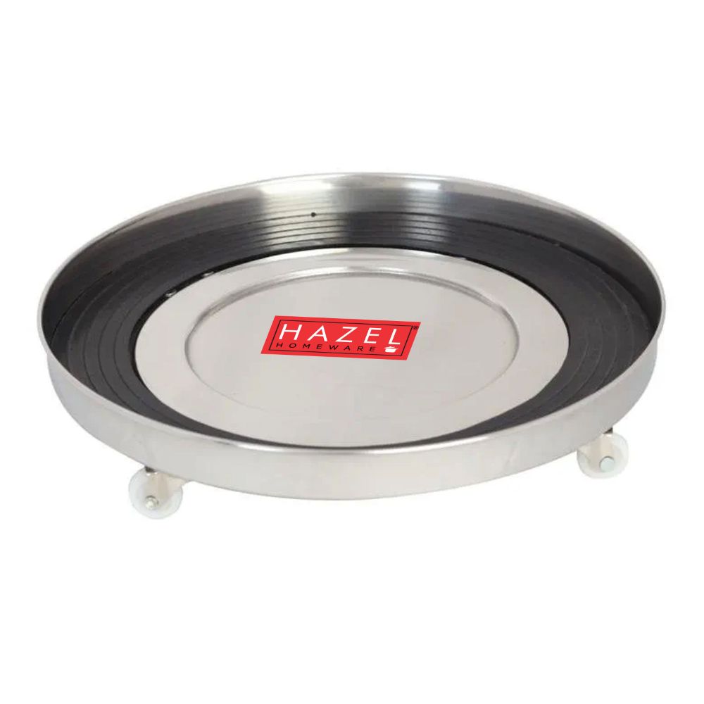 Stainless Steel Gas Cylinder Trolley with Rollers