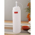 Plastic Chutney/Sauce Squeeze Bottle with Cap  760 ML