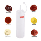 Plastic Chutney/Sauce Squeeze Bottle for Cafeterias, 610 ML